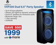 Volkano VXP200 Dual 6.5" Party Speaker