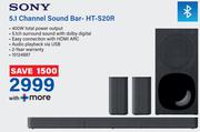 Sony 5.1 Channel Sound-Bar HT-S20R