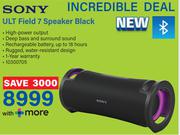 Sony ULT Field 7 Speaker (Black)
