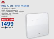 Huawei B320 4G-LTE Router 195Mbps