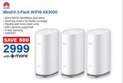 Huawei Mesh3 3-Pack WIFI6 AX3000