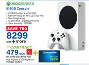 Xbox Series S 512GB Console-On 5GB Data Price Plan