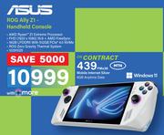 Asus RG Ally Z1-Handheld Console 10291025-On 6GB Anytime Data 