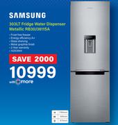 Samsung 303Lt Fridge Water Dispenser Metallic  RB30J3611SA 10253944