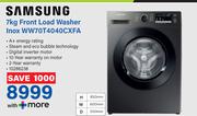 Samsung 7kg Front Load Washer Inox WW70T 4040CXFA 10286238