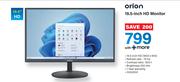Orion 19.5" HD Monitor