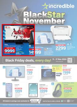 Incredible : Black Star November (11 November - 17 November 2024), page 1