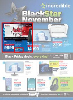 Incredible : Black Star November (11 November - 17 November 2024), page 1