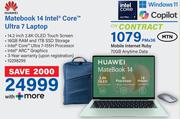 Huawei Matebook 14 Intel Core Ultra i7 Laptop