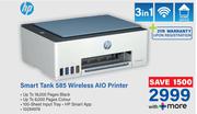 HP Smart Tank 585 Wireless AiO Printer