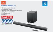 JBL Cinema SB550 3.1