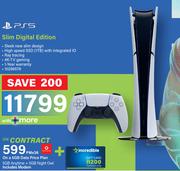 PS5 Slim Digital Edition-On A 5GB Data Price Plan