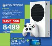 Xbox Series S Console-On Mobile Internet Silver