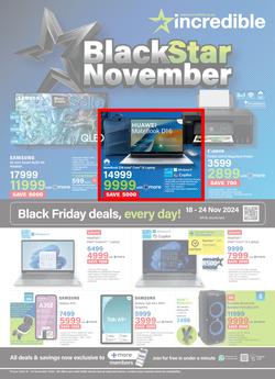 Incredible : Black Star November (18 November - 24 November 2024), page 1