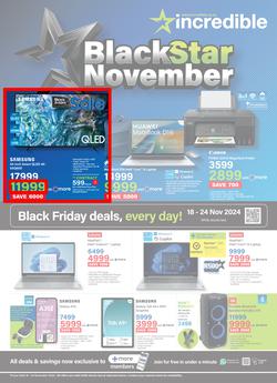 Incredible : Black Star November (18 November - 24 November 2024), page 1