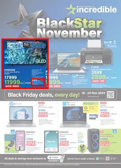 Incredible : Black Star November (18 November - 24 November 2024), page 1
