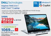 Dell Inspiron 7440 2 In 1 Intel Core i7 Laptop-On A 10GB Price Plan