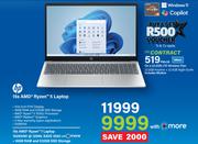 HP 15s AMD Ryzen i7 Laptop