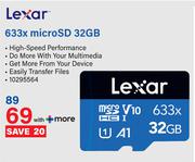 Lexar 633X Micro SDHC 32GB