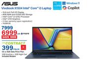 Asus Vivobook X1504 Intel Core i3 Laptop