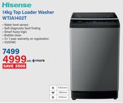 Hisense 14Kg Top Loader Washer WTJA1402T