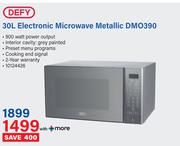 Defy 30L Electronic Microwave Metallic DMO390