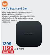 MI 4K TV Box S 2nd Gen