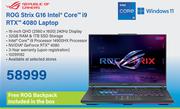 ROG Strix G16 Intel Core i9 RTX 4080 Laptop