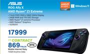 Asus ROG Ally X AMD Ryzen Z1 Extreme