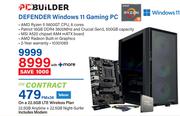 Builder Defender Windows 11 Gaming PC
