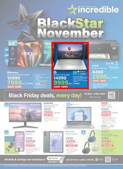 Incredible : Black Star November (25 November - 02 December 2024), page 1