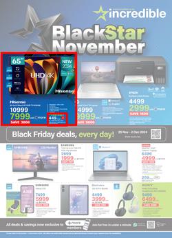 Incredible : Black Star November (25 November - 02 December 2024), page 1