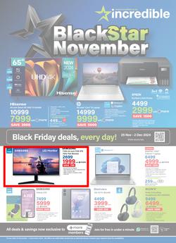 Incredible : Black Star November (25 November - 02 December 2024), page 1