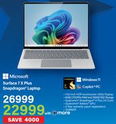 Microsoft Surface 7 X Plus Snapdragon® Laptop 10299676 