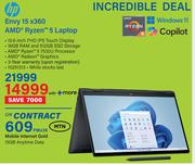 HP Envy 15 x 360 AMD® Ryzen™ 5 Laptop 10291313-Mobile Internet Gold