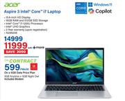Acer Aspire 3 Intel® Core™ i7 Laptop 10295208-On A 5GB Data Price Plan