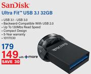 Sandisk Ultra Fit USB 3.1 64GB
