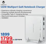 Volkano 120W Multiport GaN Notbook Charger