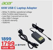Acer 65W USB C Laptop Adapter
