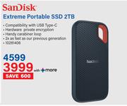 Sansisk Extreme Portable SSD 2TB