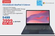 Lenovo Chromebook Ideapad 3 Celeron