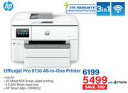 HP Officejet Pro 9730 All In One Printer
