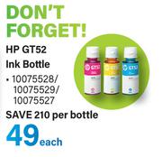 HP GT52 Ink Bottle-Each