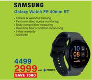 Samsung Galaxy Watch FE 40MM BT