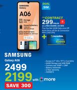 Samsung Galaxy A06-On A Red 650MB