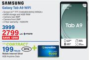 Samsung Galaxy Tab A9 WiFi