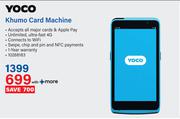 Yoco Khumo Card Machine