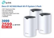 TP-Link Deco S7 AC1900 Mesh WiFi System 3 Pack