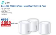 TP-Link Deco X50 AX3000 Whole Home Mesh WiFi 6 3 Pack