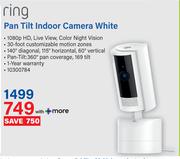 Ring Pan Tilt Indoor Camera White